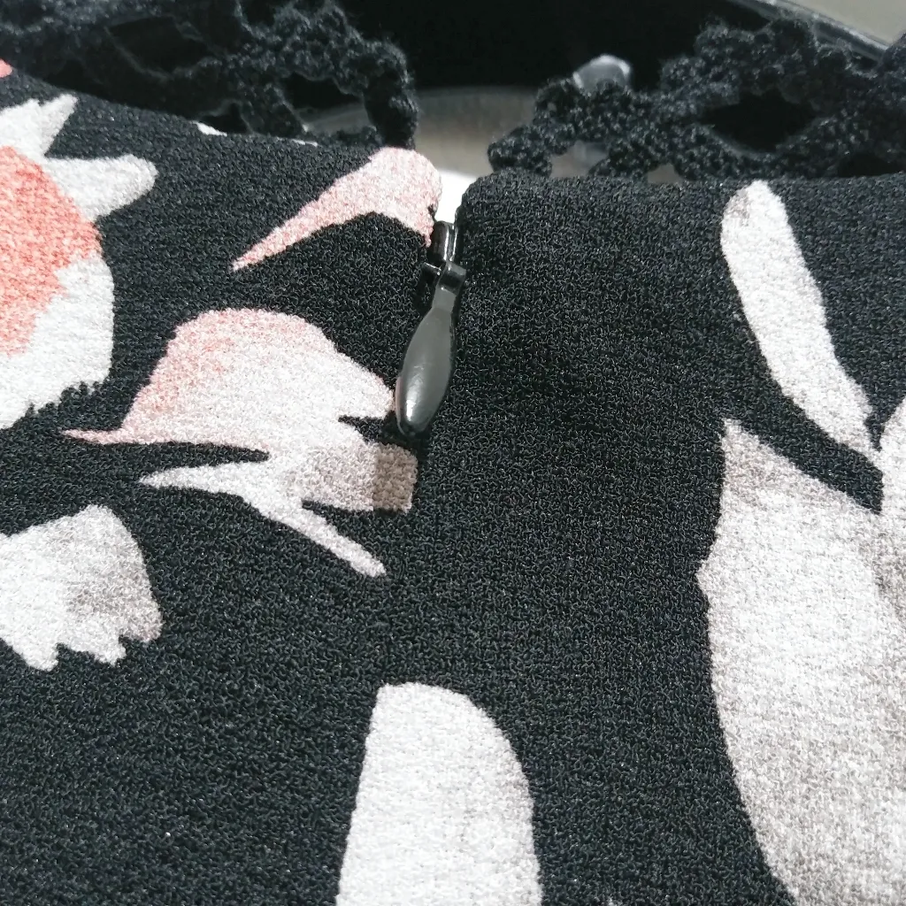 Dress the Population  Floral Print Wrap Dress  :Box008: - Image 11