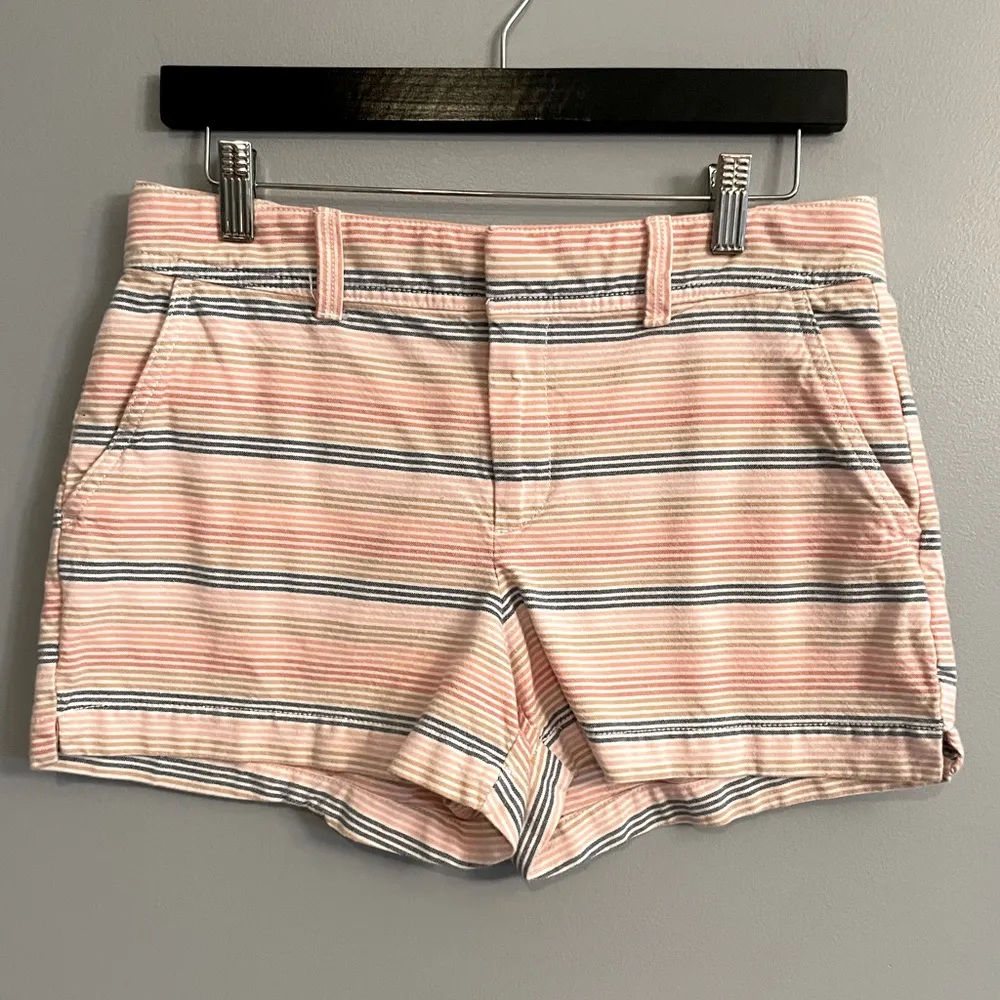 Gap Striped Women's Cotton City Shorts - Image 2