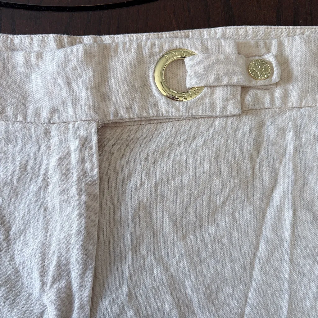 Anne Klein Cream Capris - Image 4