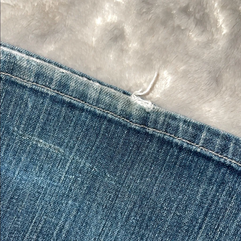 Volcom x Beauty Bar Flare Jeans | Size 5 | Dark Wash | Y2K Streetwear - Image 10