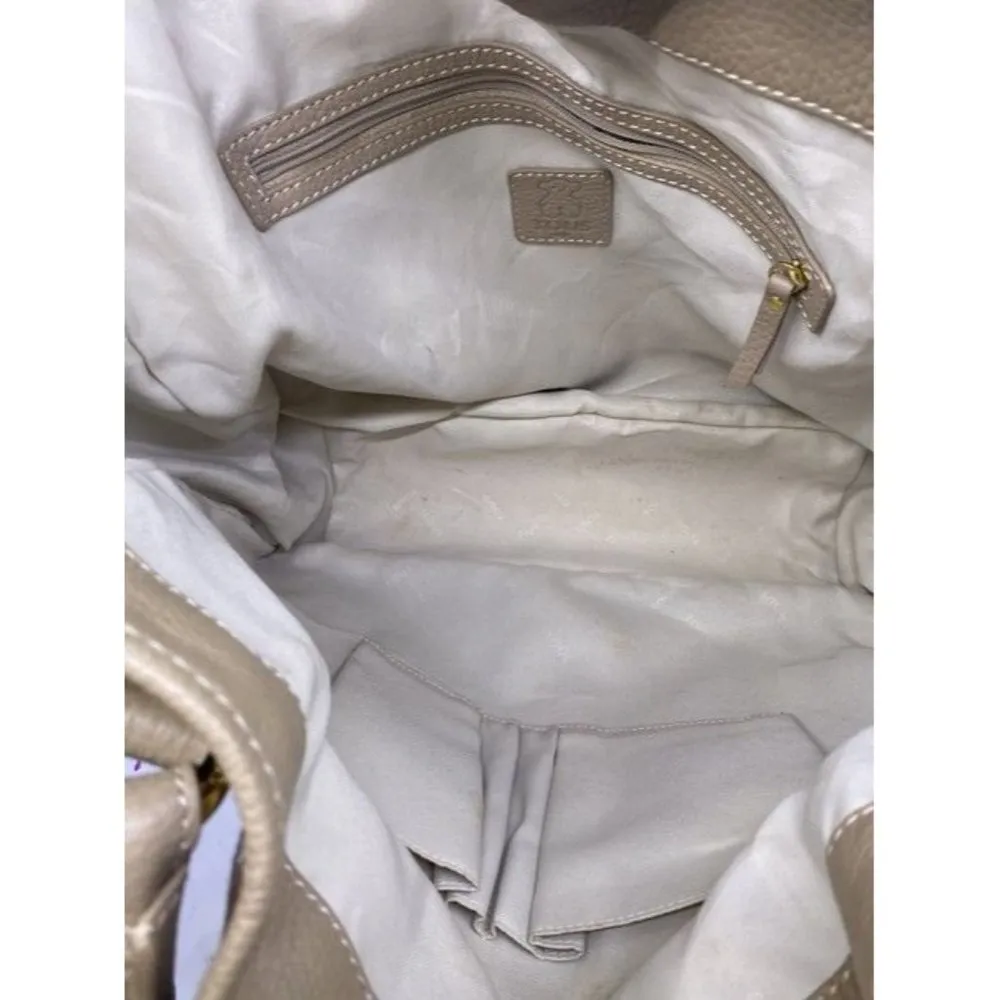 Tous Euc Beige Faux Fur Shoulder Bag - Image 2