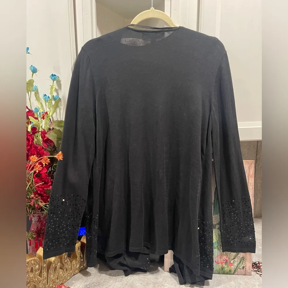 Cardigan for Women Black Size L Size L - Image 2