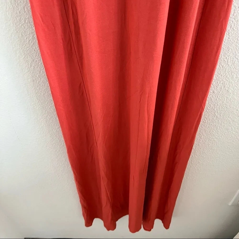 Fighting Eel Maxi Tank Dress Side Detailing Longline Stretchy Sharkbite Hem XS - Image 7