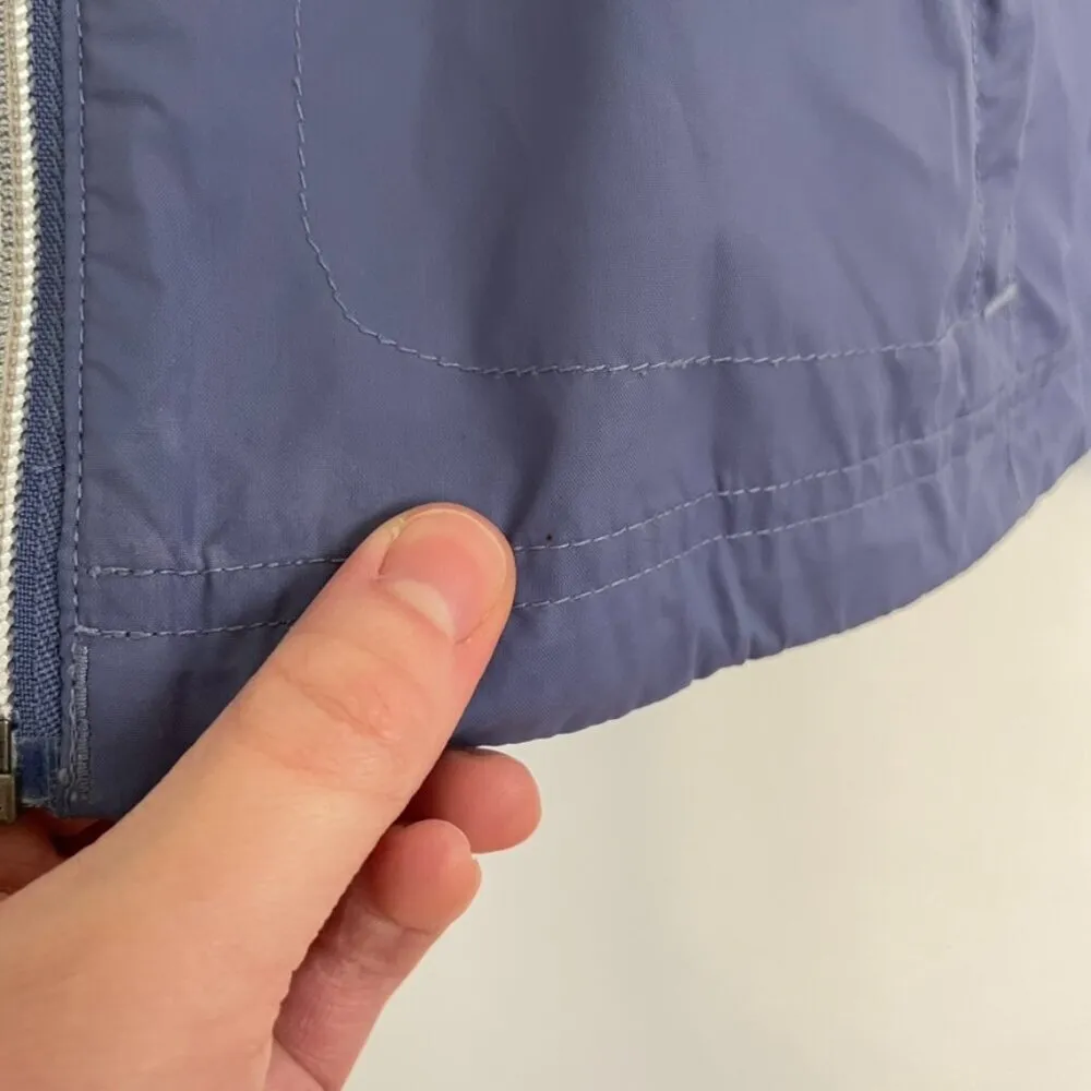 COLUMBIA Switchback II Jacket Solid Periwinkle Purple Blue Windbreaker Active M - Image 9