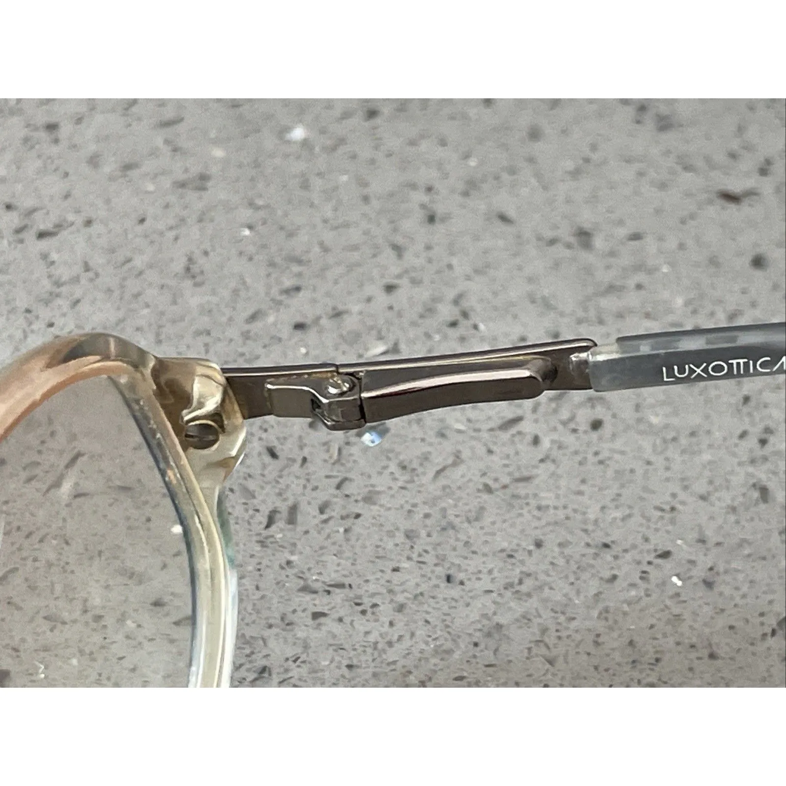 Luxottica LU4266 L835 Eyeglasses Oval Clear Full Rim FRAMES ONLY 50 - Image 8