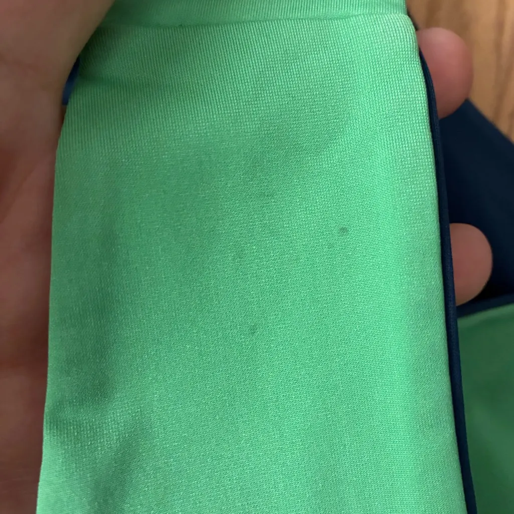 Fabletics Midnight Teal/Spring Leaf Harlow Reversible Medium Impact Sports Bra - Image 8