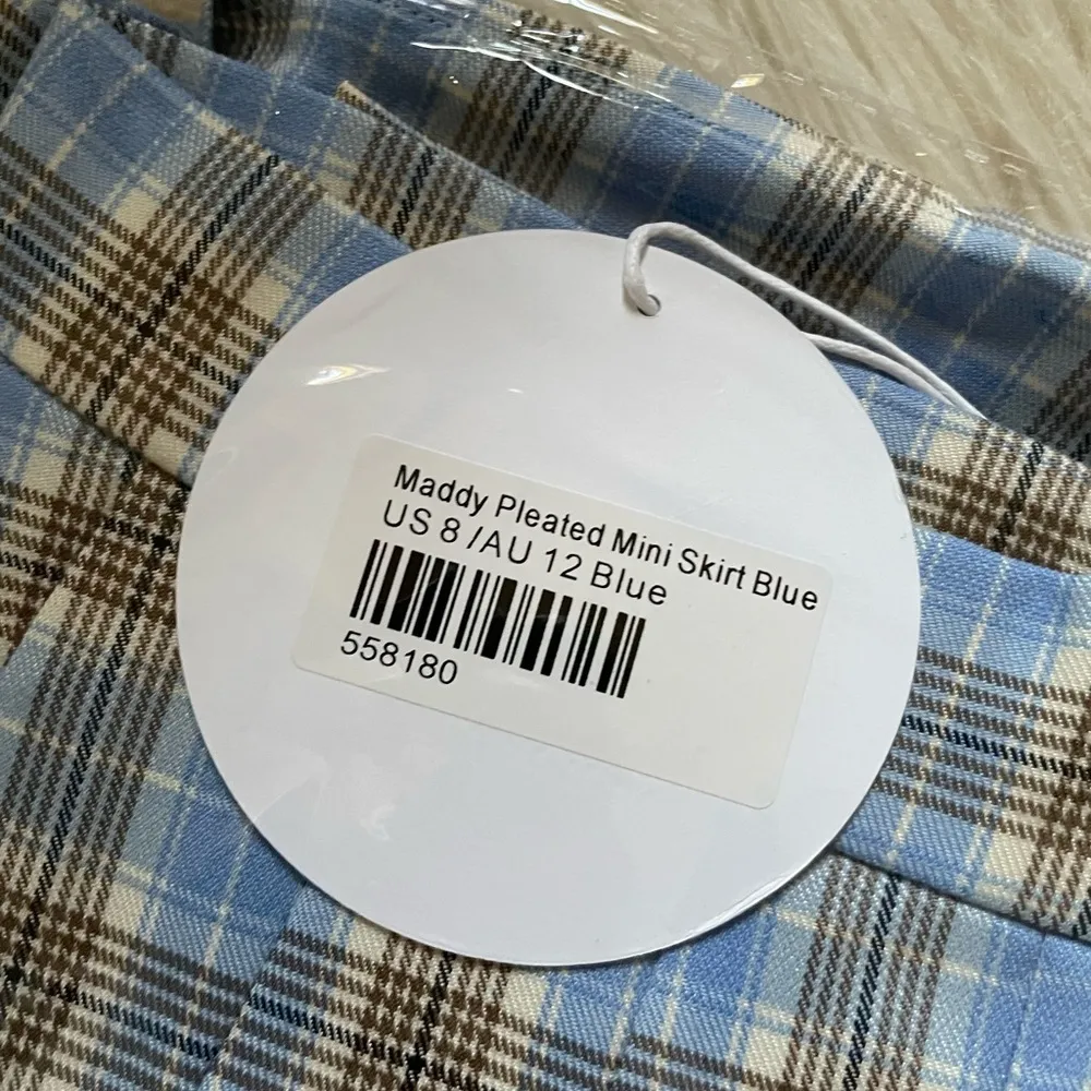 PRINCESS POLLY Maddy Pleated Mini Skirt - Image 4