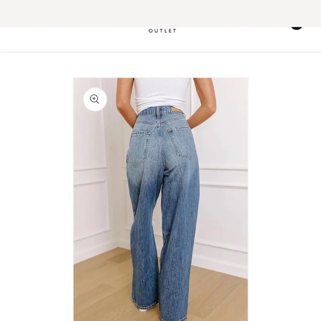 Cello Women's Blue Ripped Wide Leg Jeans - Image 3