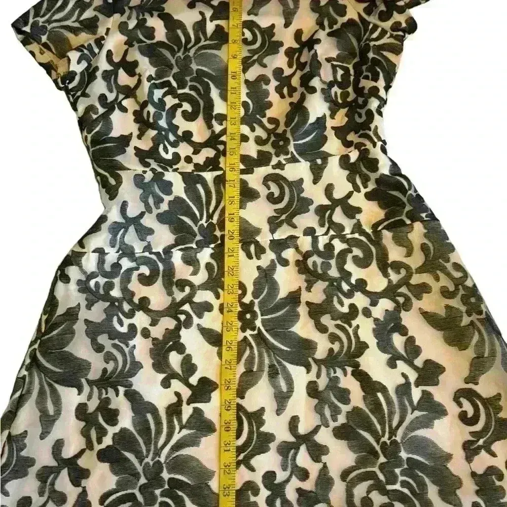 Nicole Miller French Roman Style Bodycon A Line Sleeveless Dress 10. #168 - Image 7