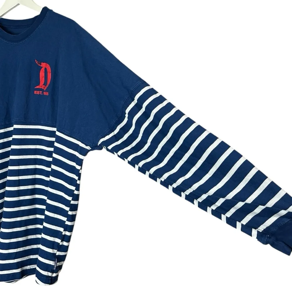 Disney Parks Disneyland Resort Spirit Jersey Red Blue White Striped Size XXL - Image 4