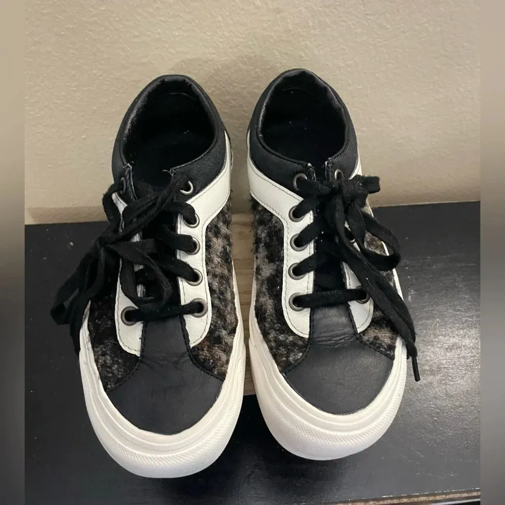 Vans Bold Ni Bender Panther Animal Print Black Ultracush Comfy Womens 5 - Image 6