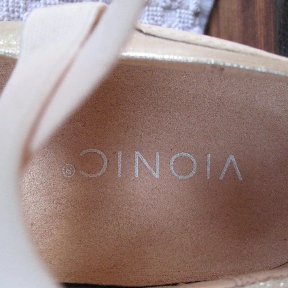 NWOB Vionic Ellery Ankle Wrap Wedge Platform Shoes - Image 7