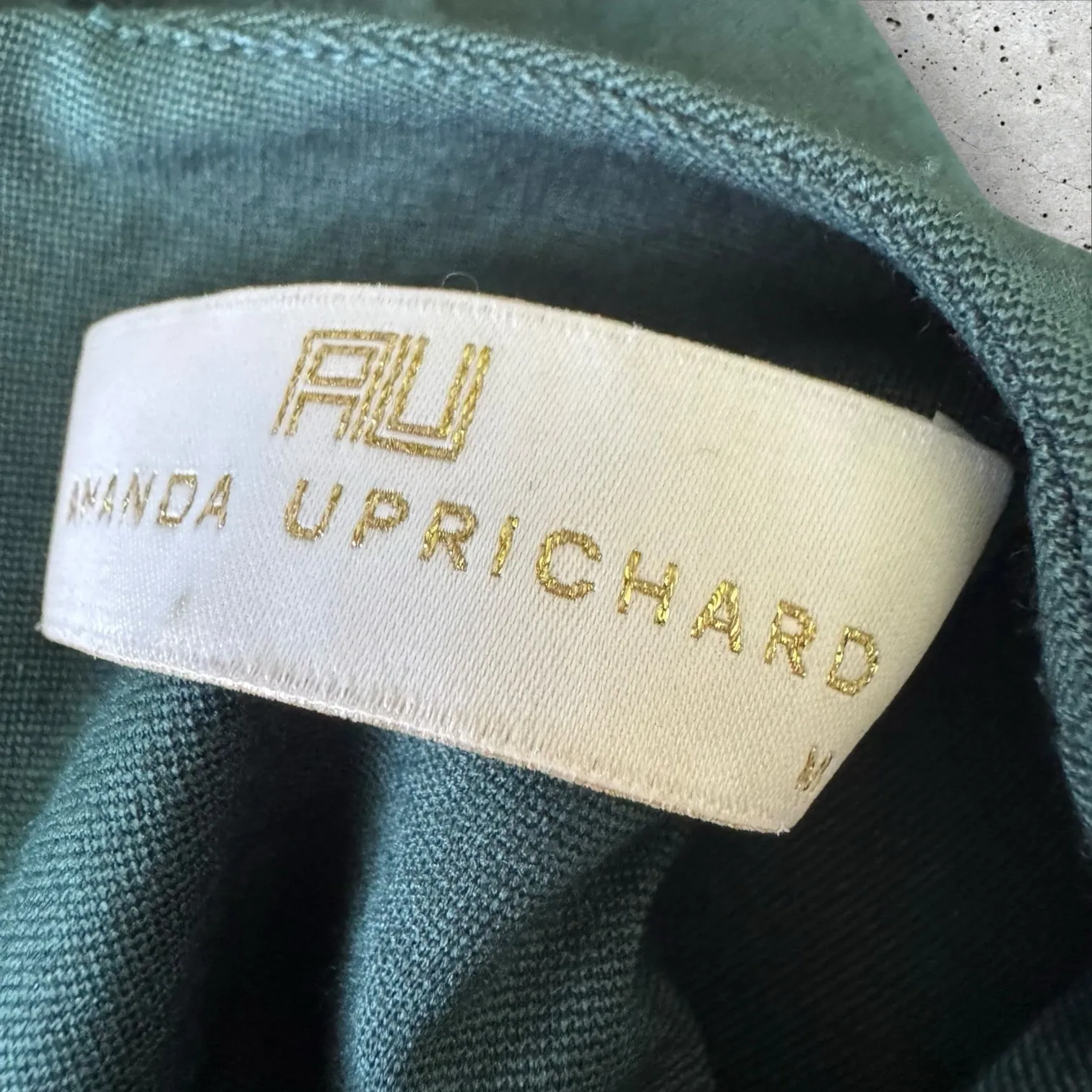 NWT Amanda Uprichard Midnight Blue Sheath Dress‎ Sz M - Image 4