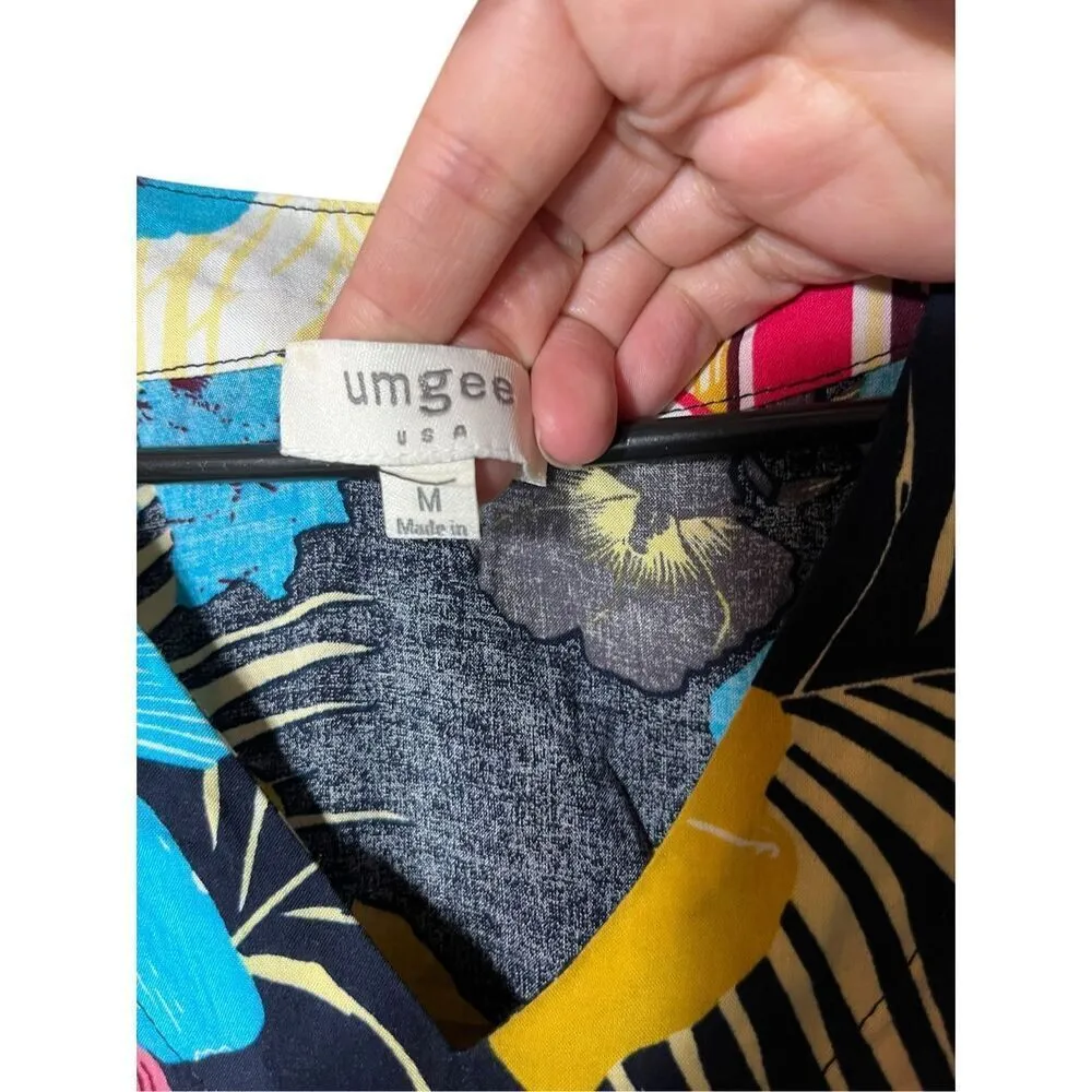 Umgee Floral Tunic Dress Size M - Image 4