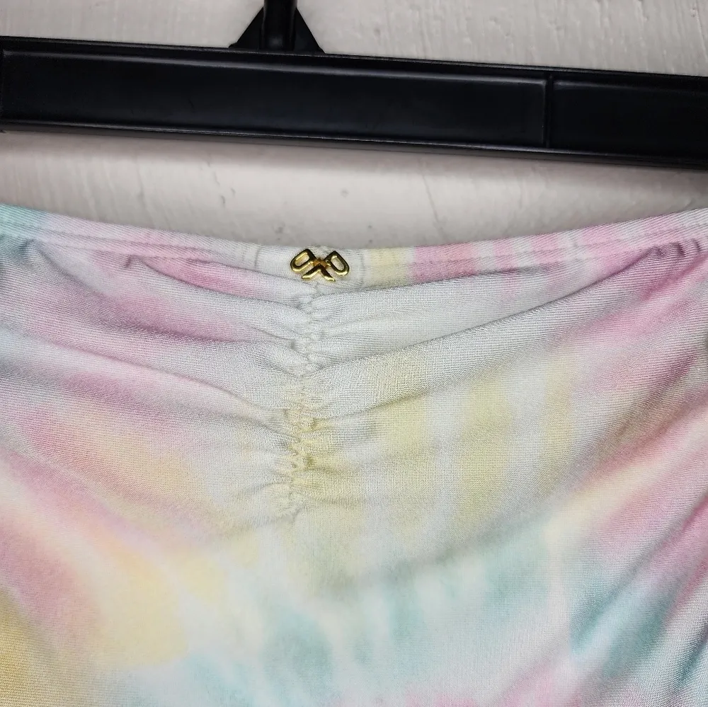 NWT PQ x Revolve Swim utopia bikini bottom Pink Size L - Image 8