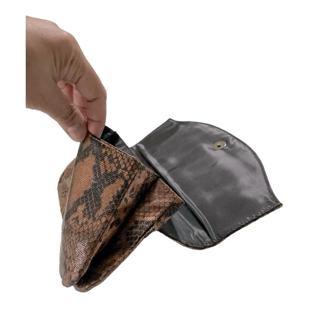 STYLE & CO. Snake print Clutch Bag - Image 6
