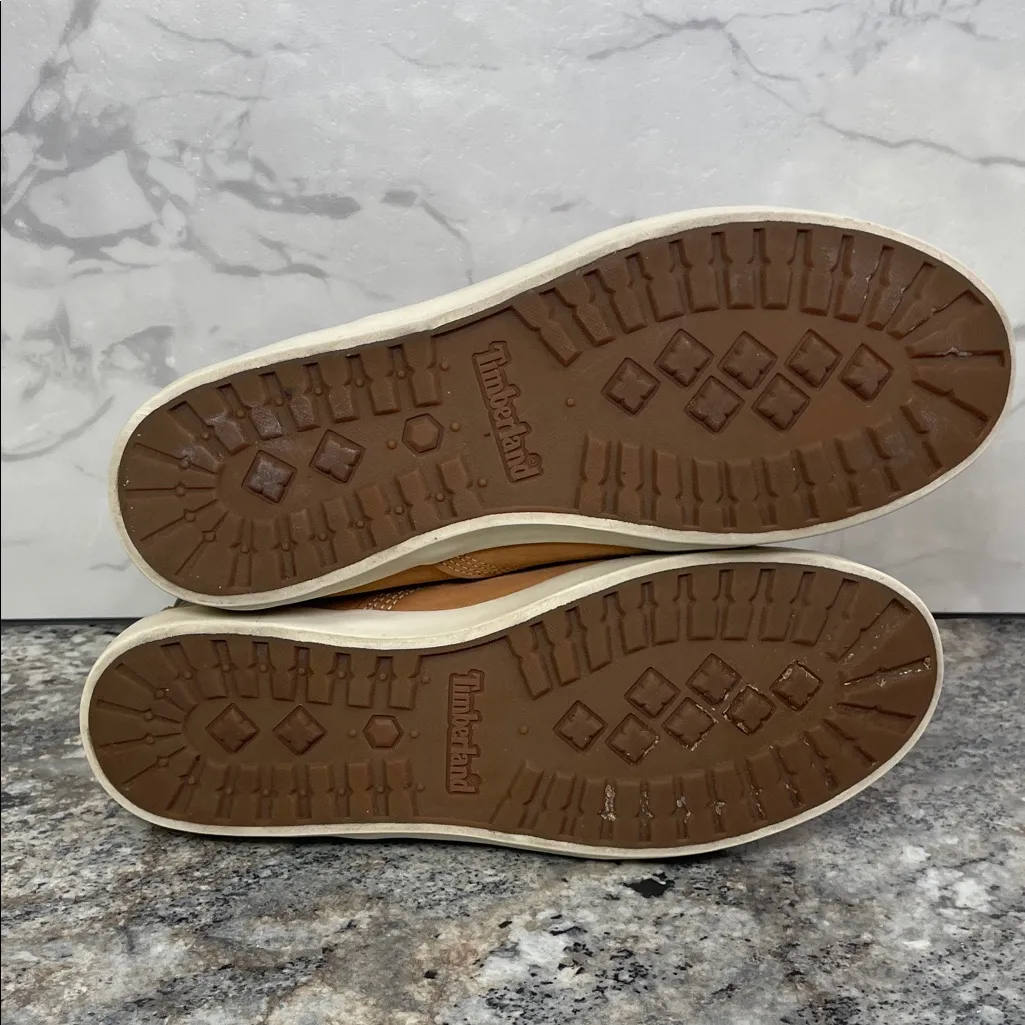 Timberland Women's Boots Size 8.5 Dausette Wheat Nubuck Lace Up Sneaker - Image 8