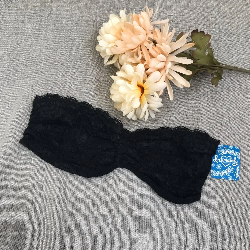 Free People Essential Lace Bandeau Small - Image 3