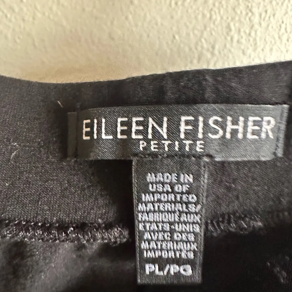 EILEEN FISHER BLACK Leggings. - Image 3