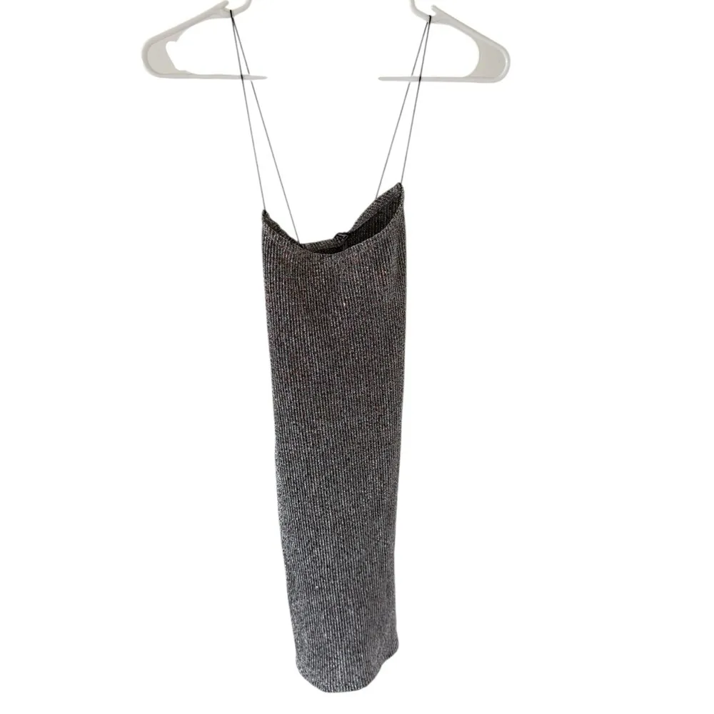 For Love & Lemons Constance Sparkle Slip Dress - Image 11