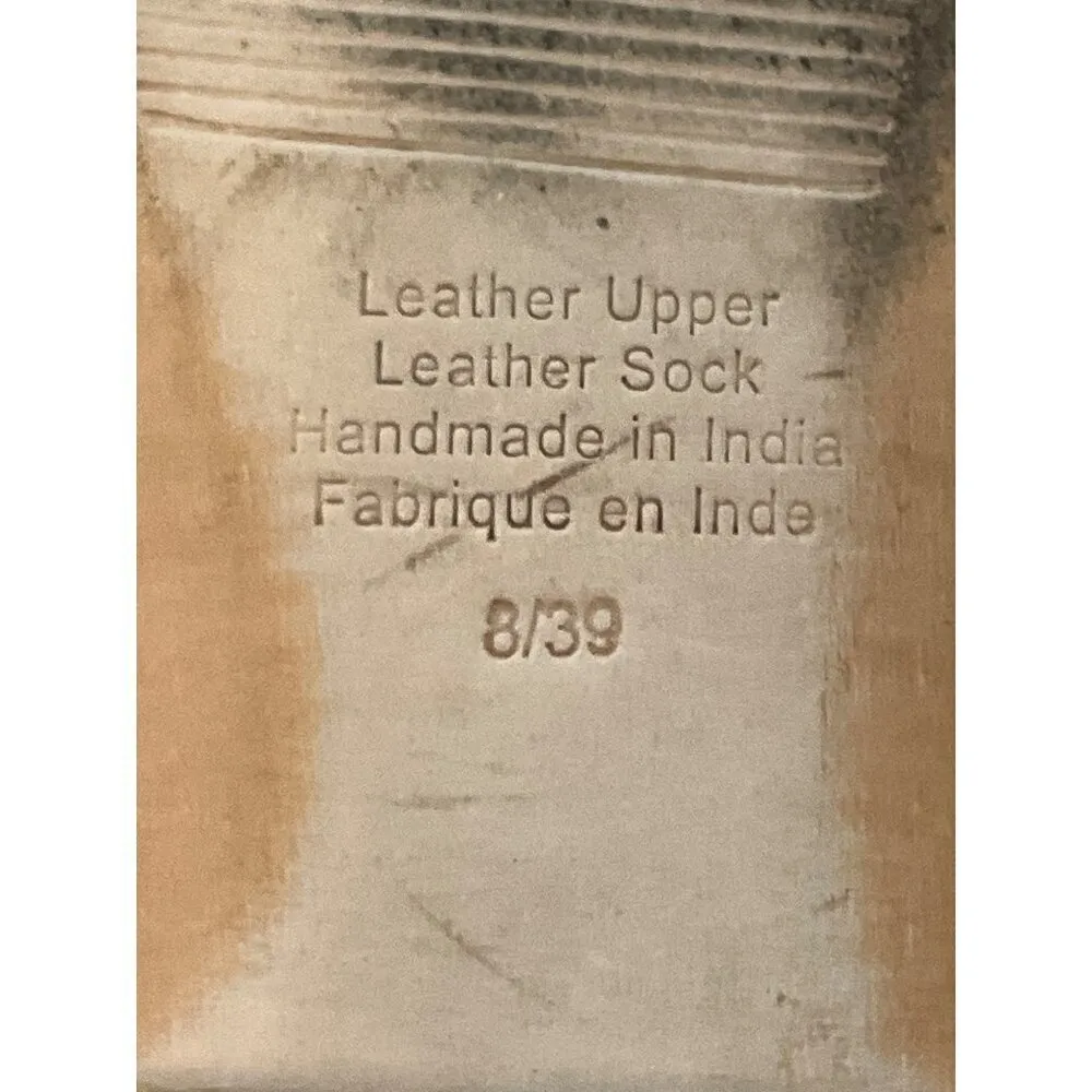 Jeffrey Campbell Discreet Sandals in Cream Silver 8 Womens Slides Flats - Image 9