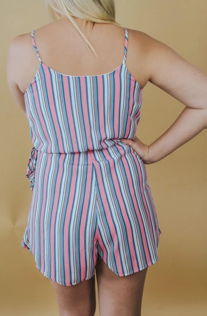 VICI Amusement Striped Romper  - Image 5