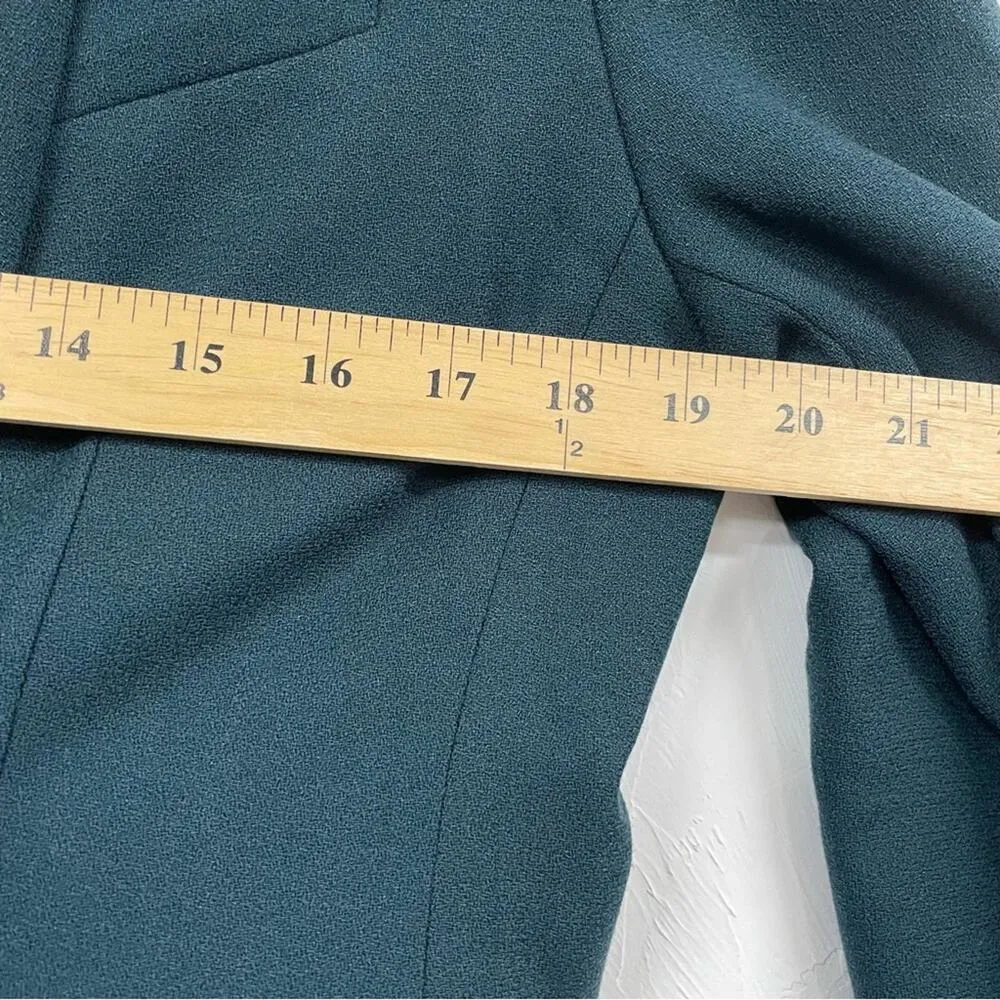 Vintage Jones New York Green Oversized Boyfriend Fit Blazer Jacket 12P - Image 9