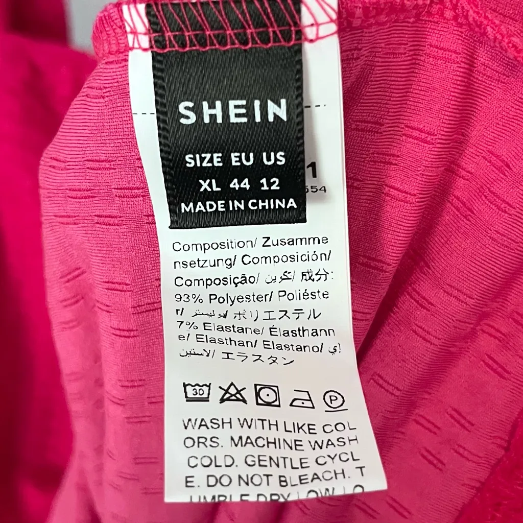 SHEIN Women’s Pink Sleeveless Short Mini Dress XL - Image 7