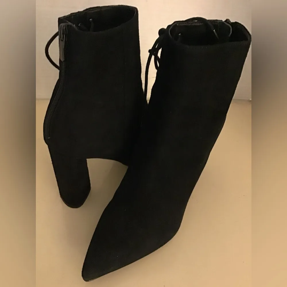 Kylie & Kendall women black suede Gretchen boots US 9 - Image 6