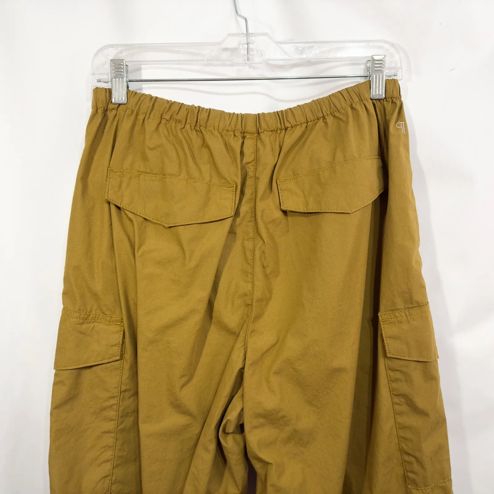 Pilcro Anthropologie Medium Parachute Pants Cargo Drawstring Bronze High‎ 1532 - Image 14