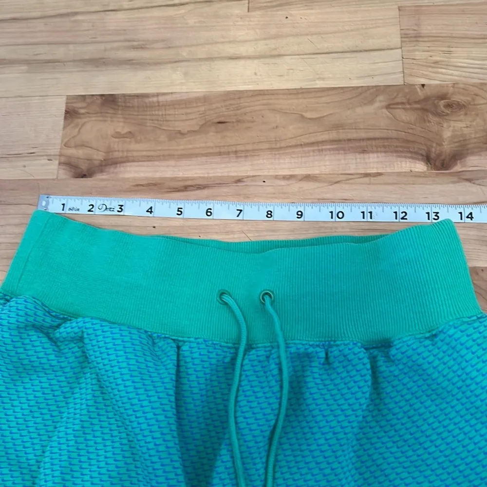 Nike Green Phoenix High Rise Loose Fit Sportswear Drawstring Shorts - Image 6