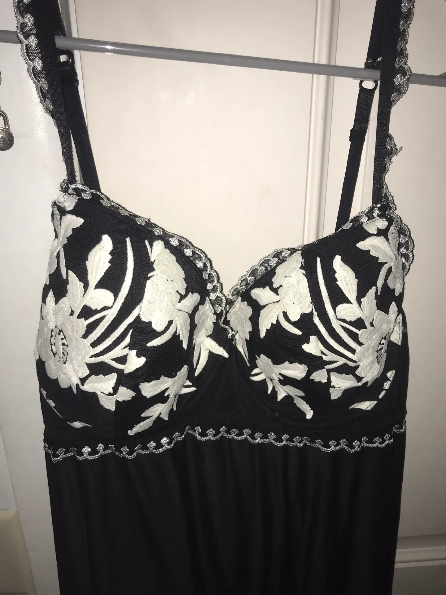 Beautiful Plus Size Nightie Lingerie Black - Image 3