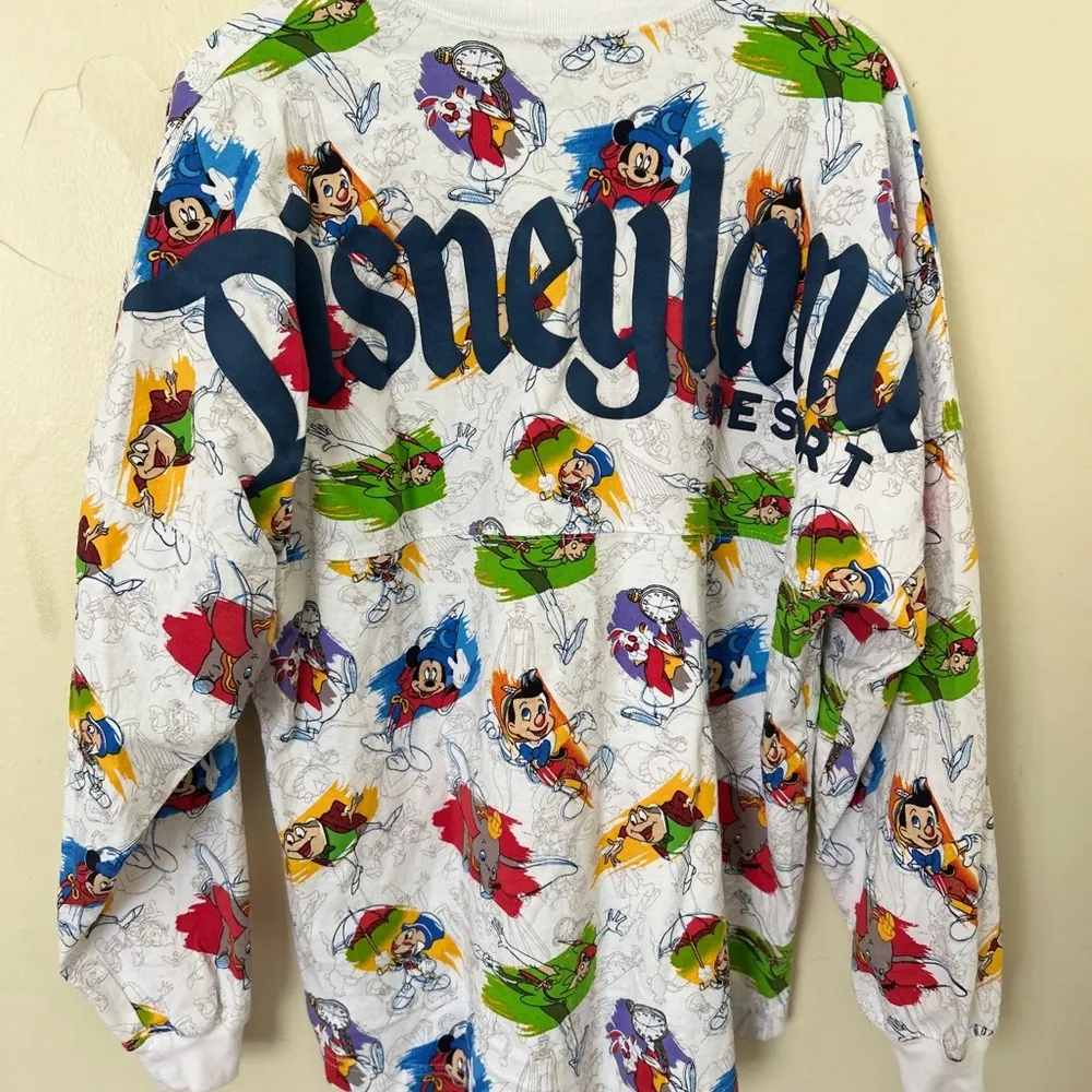 Disney Parks Ink & Paint Disneyland Resort spirit jersey Adult size small - Image 7