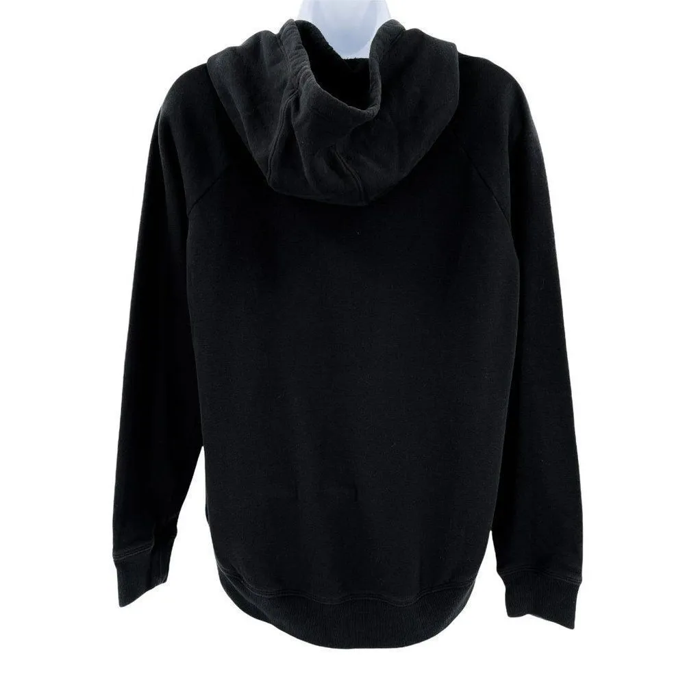 Under Armour Loose Oversized Cowl Neck Sweatshirt Hoodie Black XS - Image 19