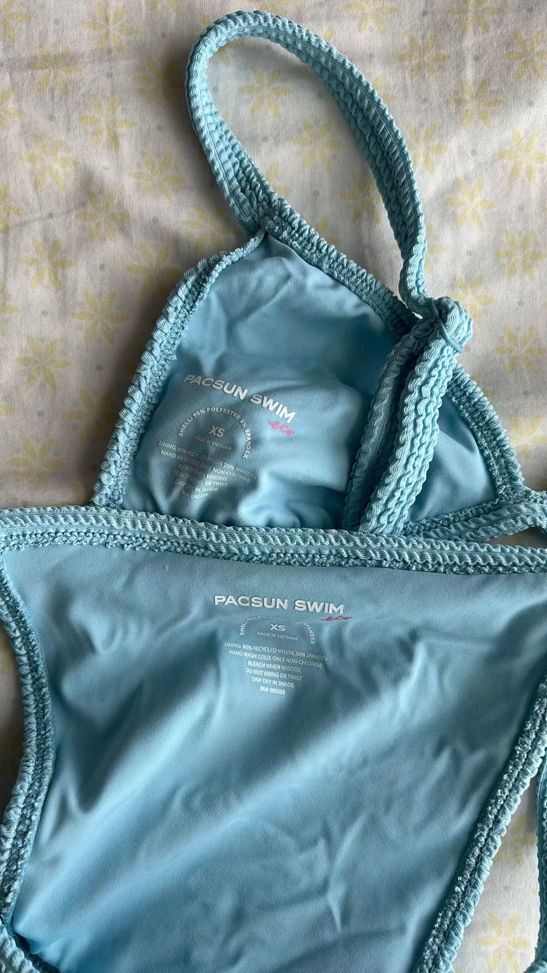 Eco Blue Swimsuit - Image 2