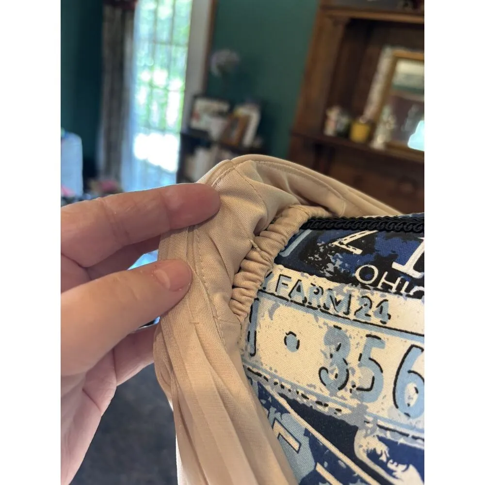 David's Bridal Celebrate Bridesmaid/Party Dress Champagne Long Mesh Size 6 NWT - Image 5