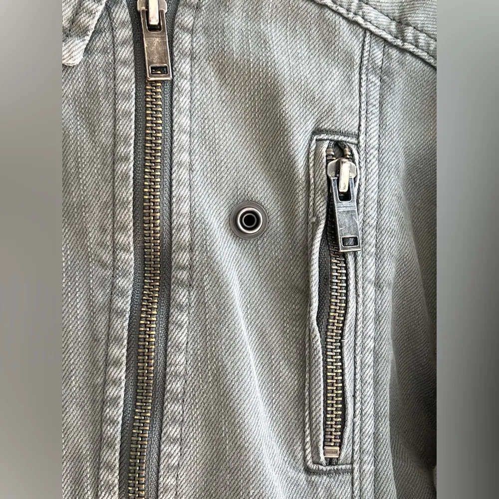 American Eagle 🦅 outfitters  Green Jean Jacket - Image 5