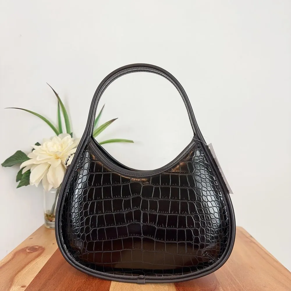 Coach NWT  Ergo Bag‎ In Croc Embossed Coachtopia Leather - Image 4