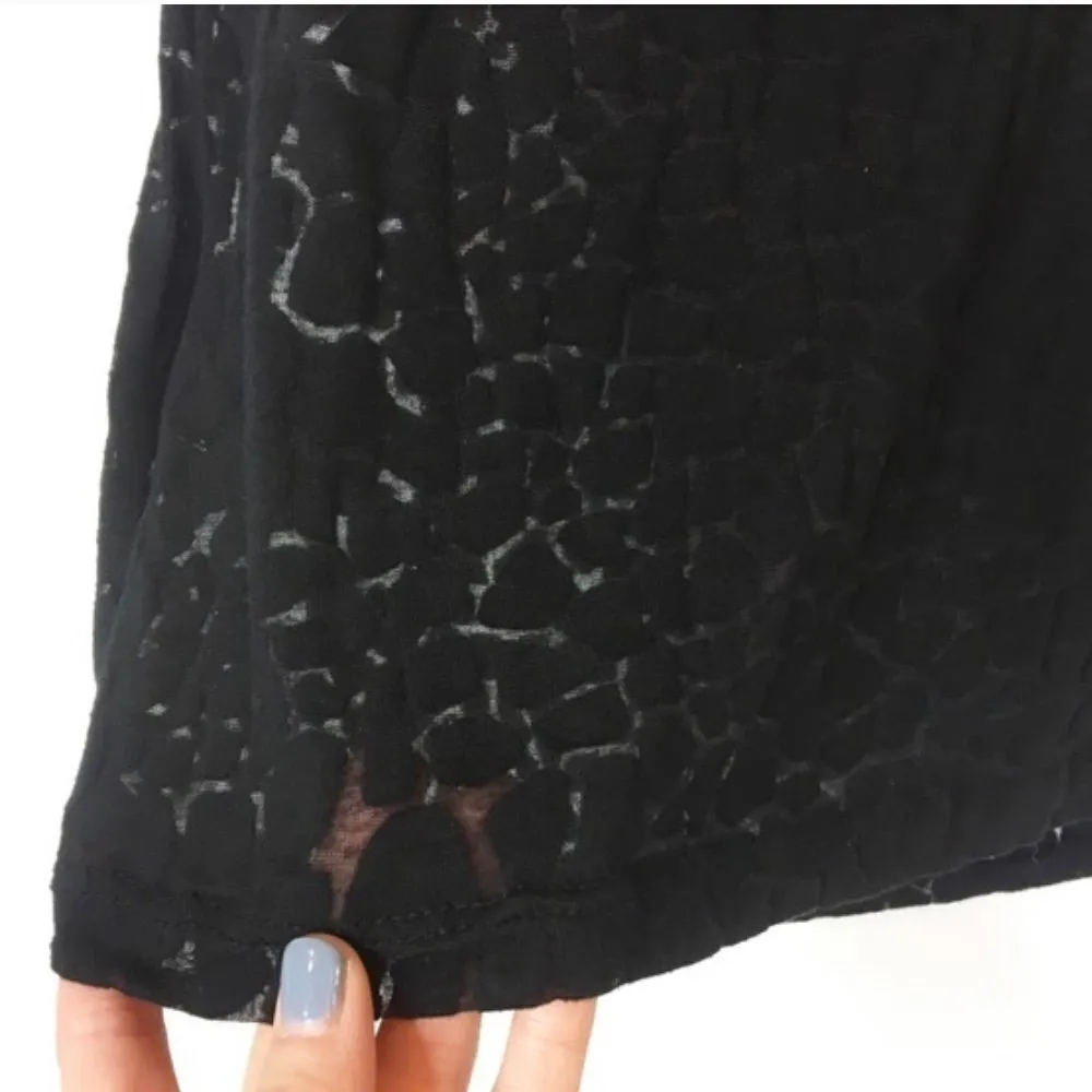 ✨5xHP✨H&M MAMA maternity top sheer leopard print✨ - Image 6