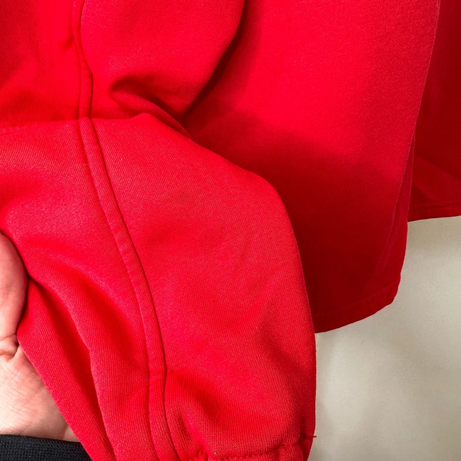 The North Face Women's Red Ultrawick Half Zip Fleece Pullover Size XL - Image 9