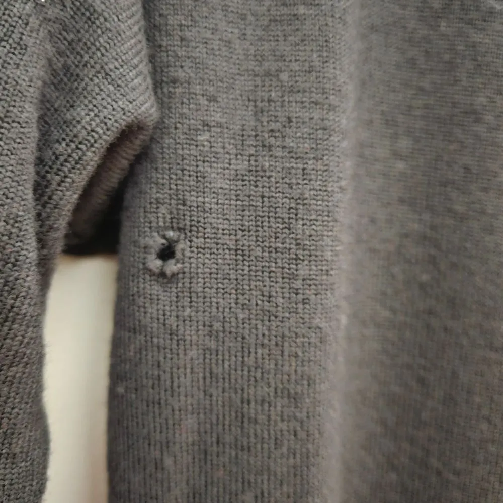 Ann Taylor Dress Long Sleeve Turtleneck Black Knit Merino Wool Business Casual - Image 7