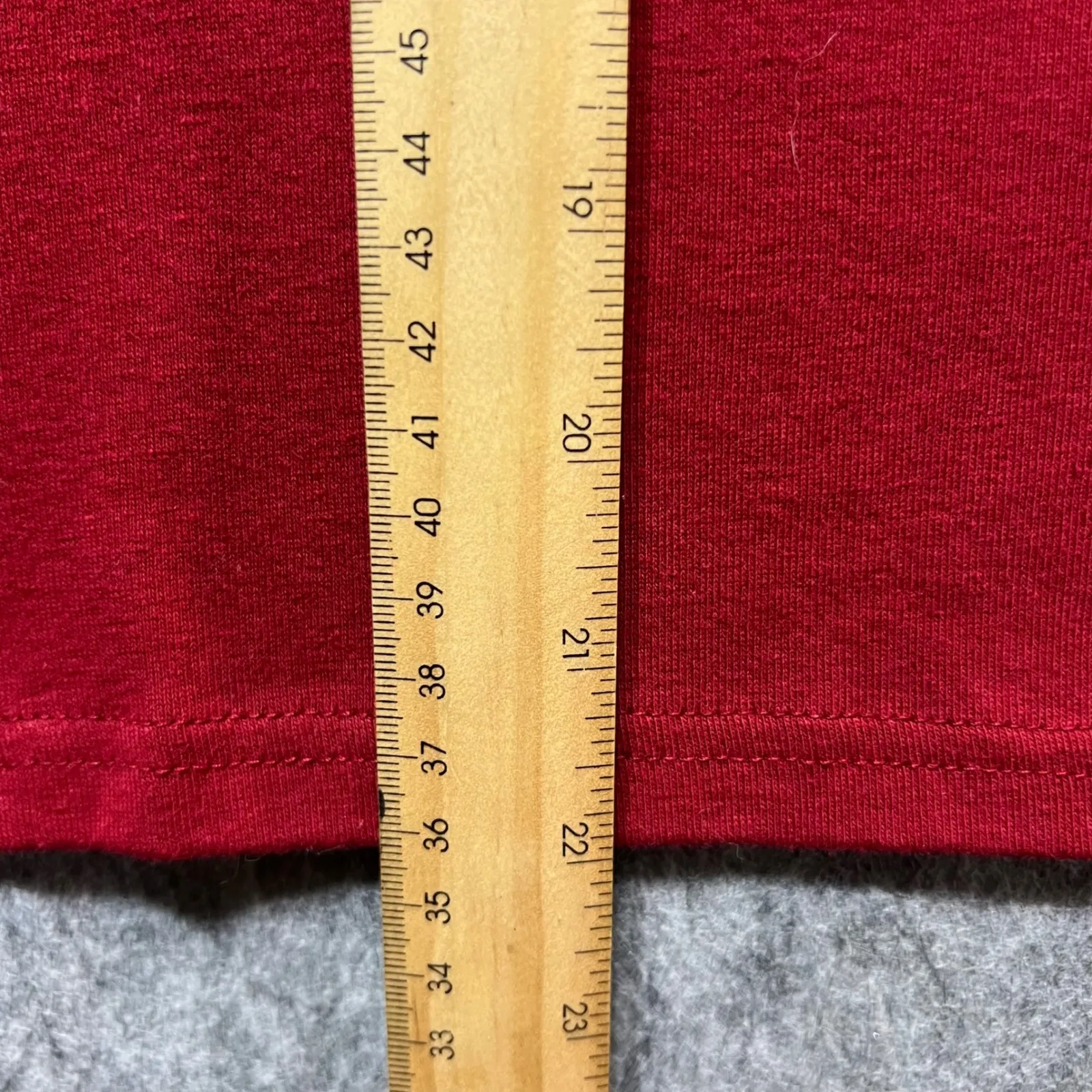 Vintage Y2K Fashion Bug Red Polo Shirt Acetate Trim Short Sleeve Top XL 90s USA - Image 5