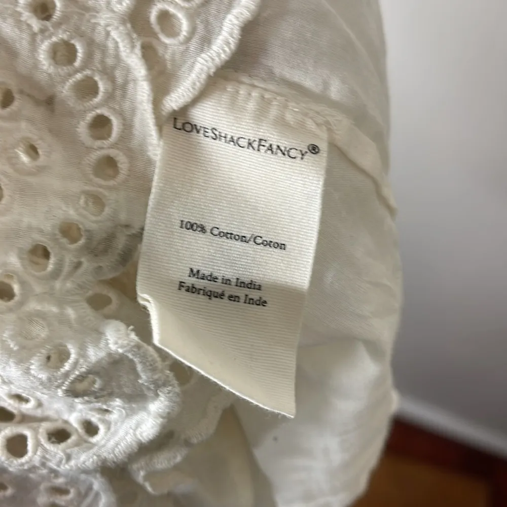 LSF‎ LoveShackFancy Lorelei Dress in Ivory - Image 10