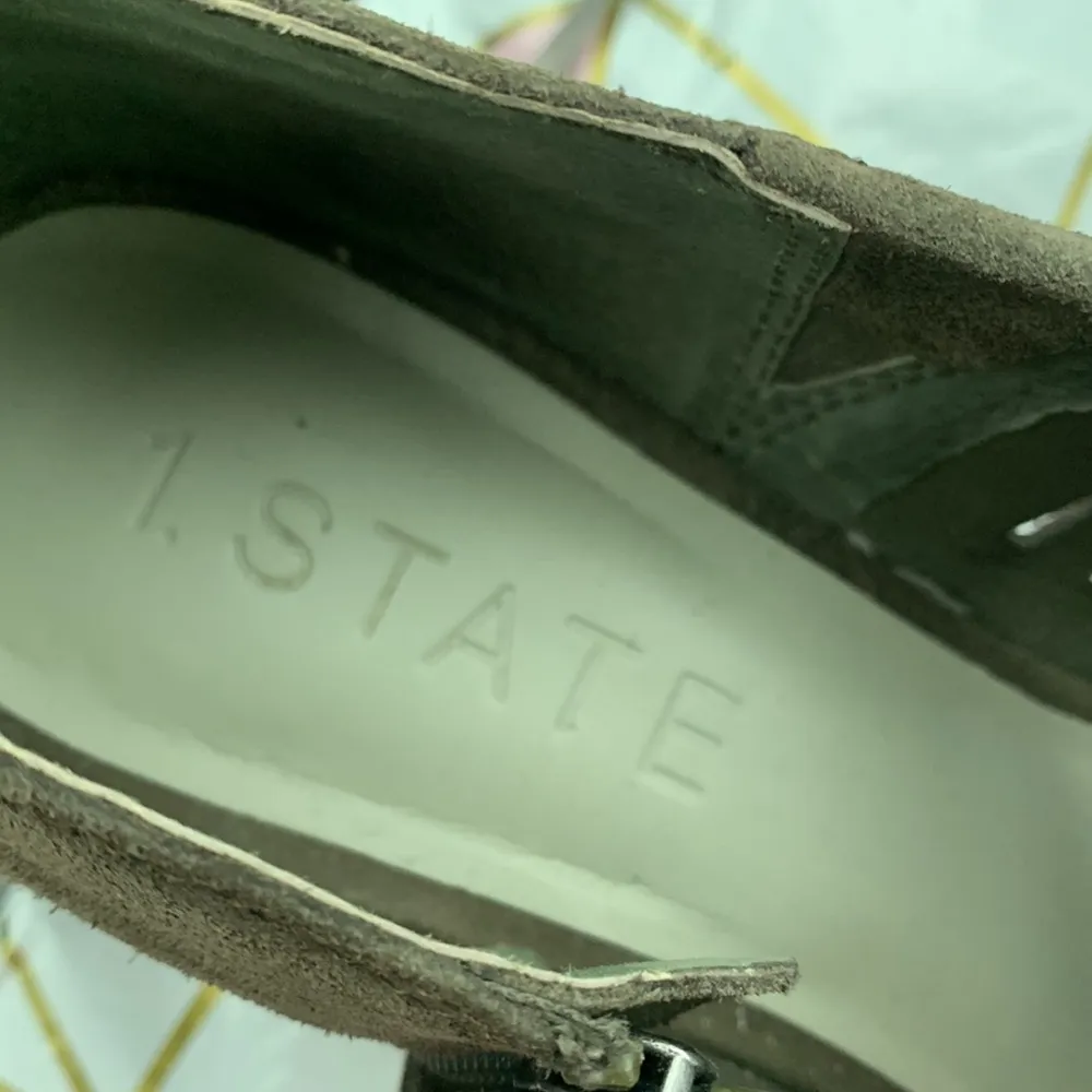 1. STATE Arnet Green Suede Leather Bootie *REPHOTOGRAPH* - Image 6