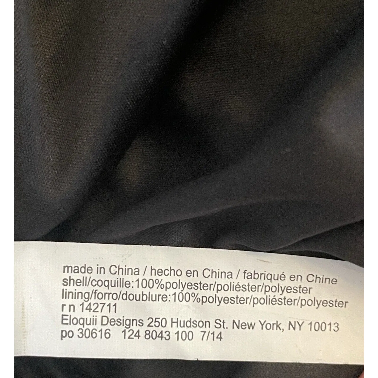 Eloquii Lace Sequin‎ Long Sleeve Maxi Dress Gown Size 16 Black Formal Sheer NWT - Image 9