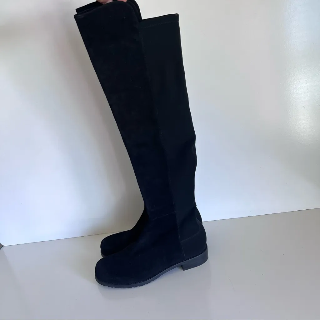 Stuart Weitzman Women's 5050 Over the Knee Suede Boots - Image 5