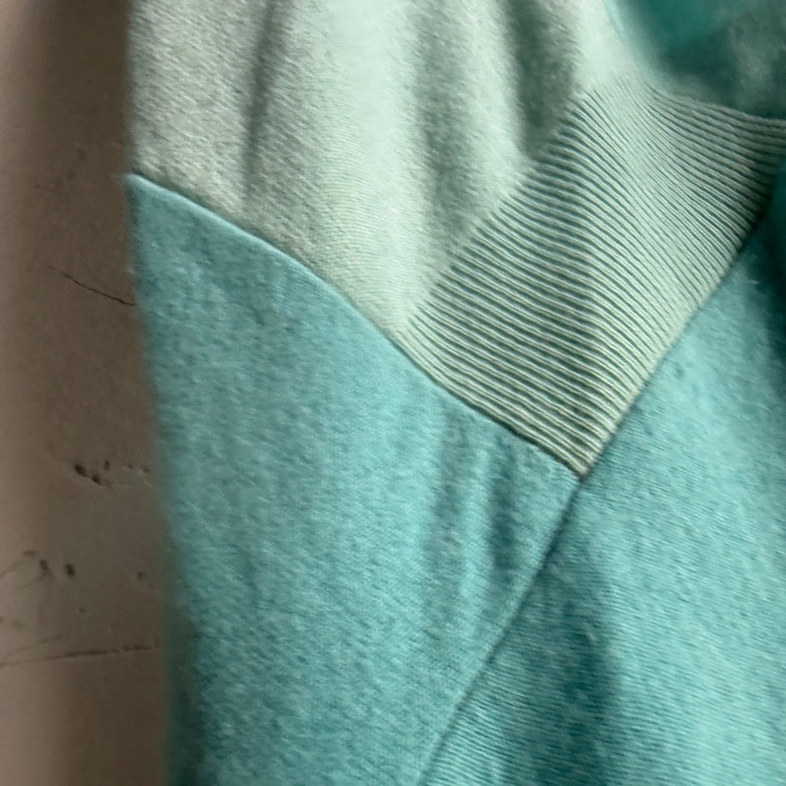 Blue Knit Poncho Cover‎ Up Ruana Cape Shawl Asymmetric Hem Versatile Cashmere Size undefined - Image 6