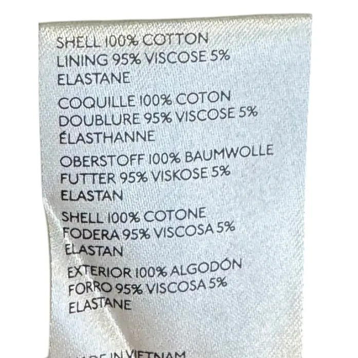 Anthropologie Women Mini Dress V-Neck Tiered 3/4‎ Sleeve Tunic White Size XS NWT - Image 7