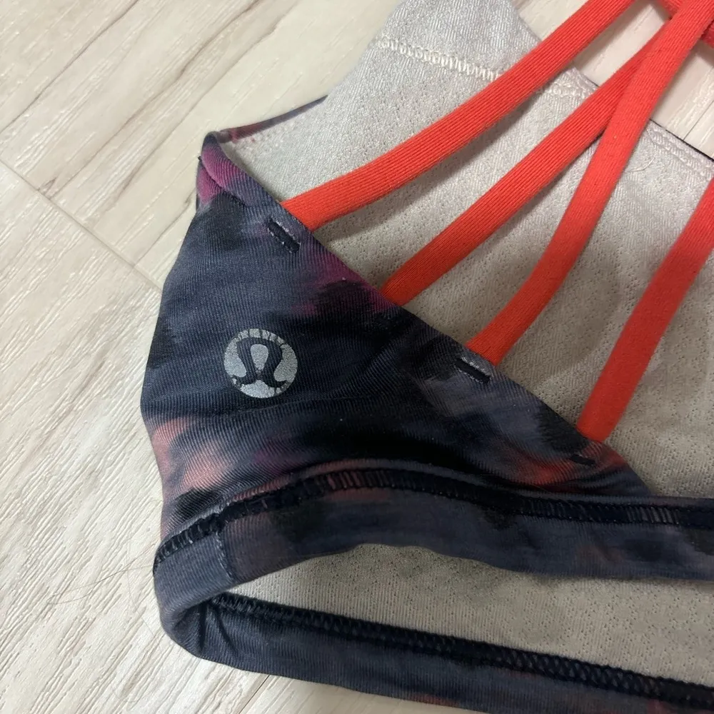 Lululemon Strappy Polka Dot Bra - Image 3