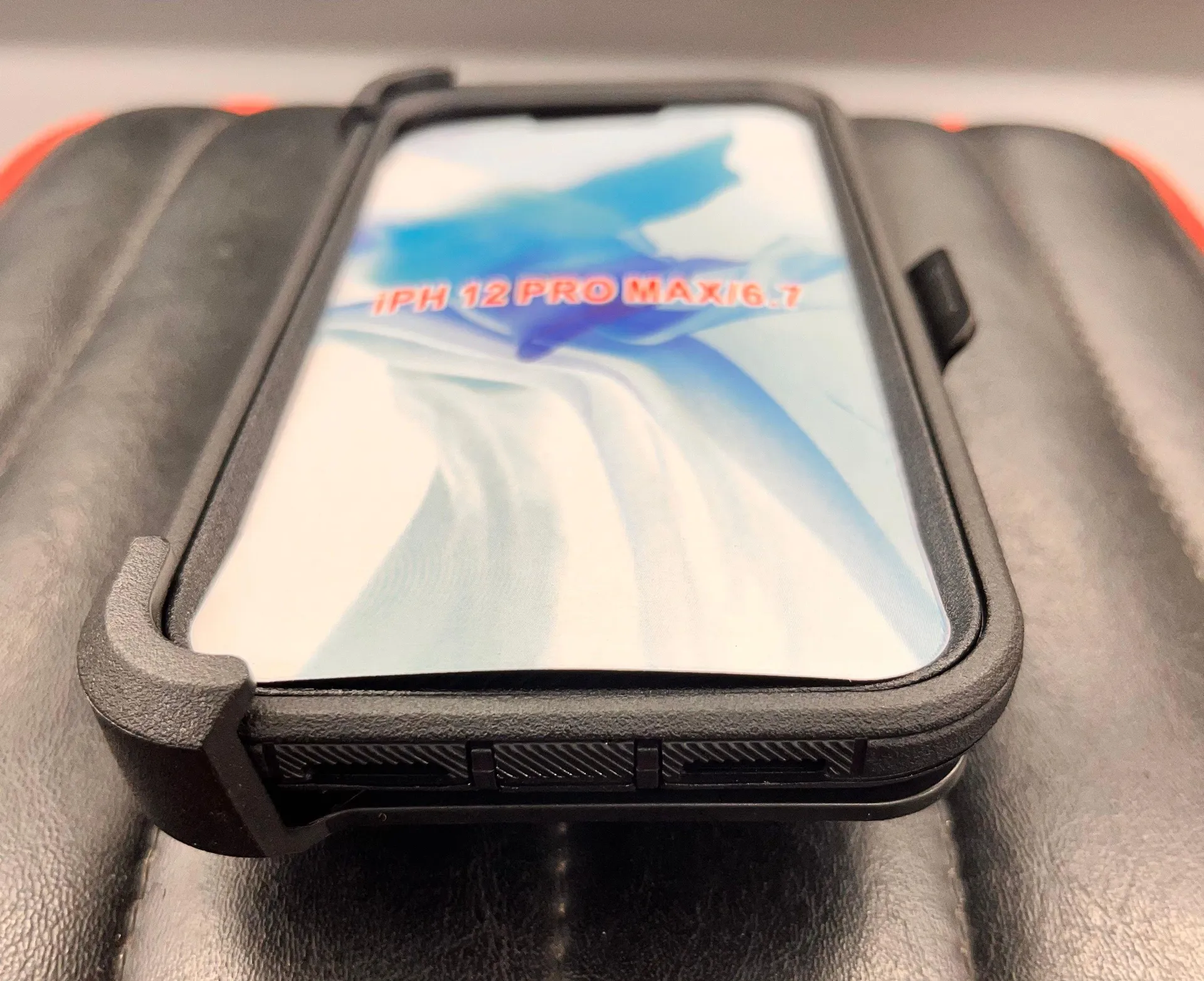 iPhone 12 Pro Max Case And Clip Black - Image 3